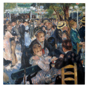 Carreau Ball au Moulin de la Galette, Renoir