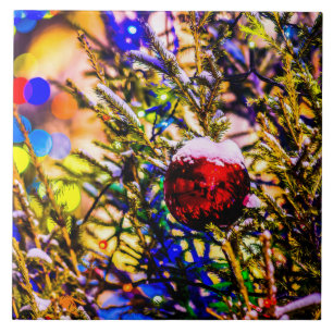 Carreau Ball rouge Noël