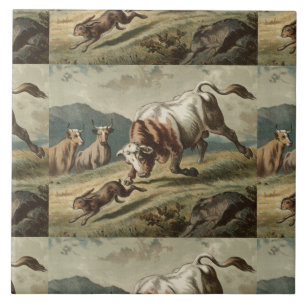 Carreau Ballade classique du lièvre perdu