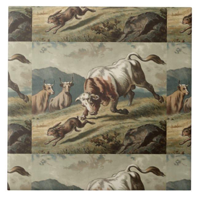 Carreau Ballade classique du lièvre perdu (Devant)