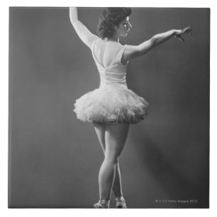 Carreau Ballerine dans le tutu