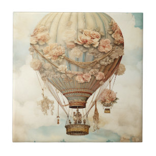 Carreau Ballon Rose Rose Pâle Pastel Bleu Vert Contes de F