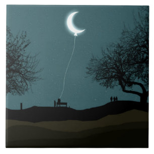 Carreau Ballons de lune