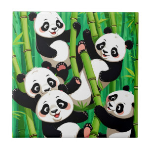 Carreau Bamboo Panda