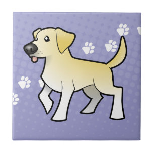 Carreau Bande dessinée labrador retriever