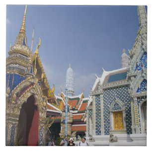 Carreau Bangkok, Thaïlande. Grand Palais de Bangkok