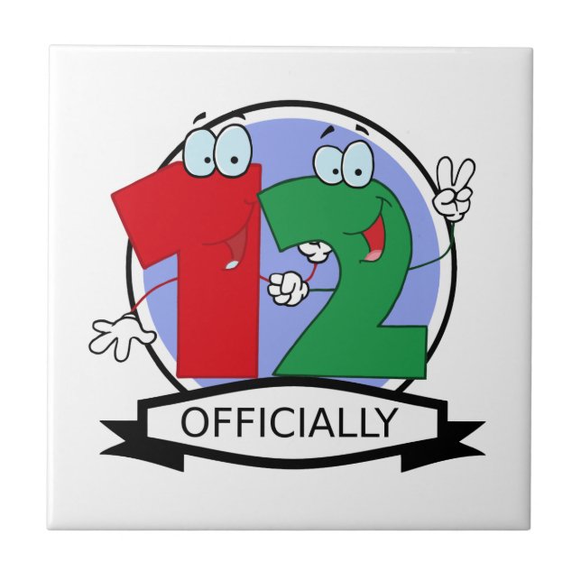 Carreau Bannière officielle 12 Anniversaire (Devant)