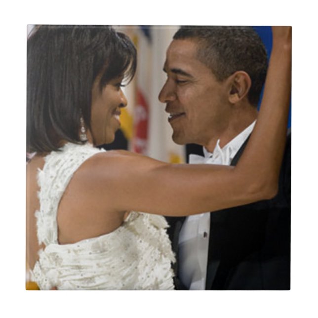 Carreau Barack et Michelle Obama (Devant)