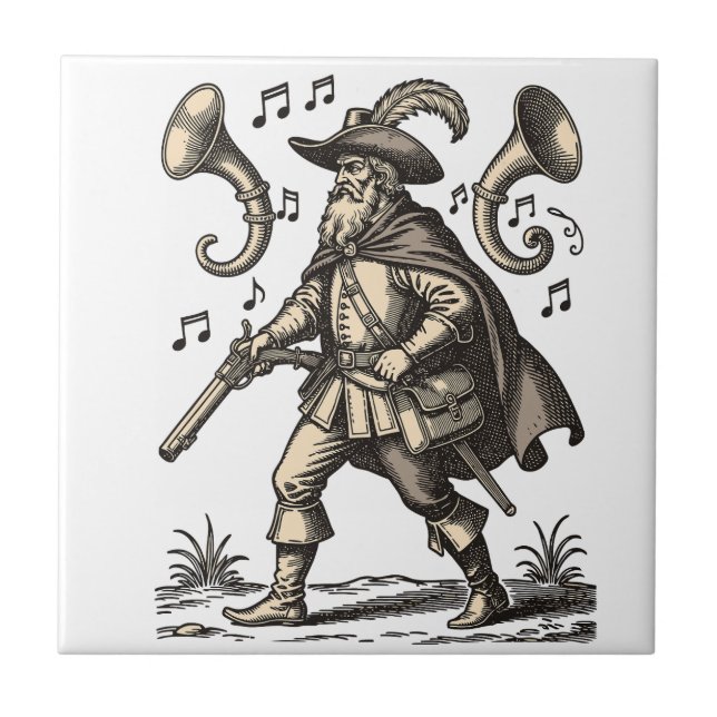 Carreau Barbatos Échos de la Chasse (Devant)