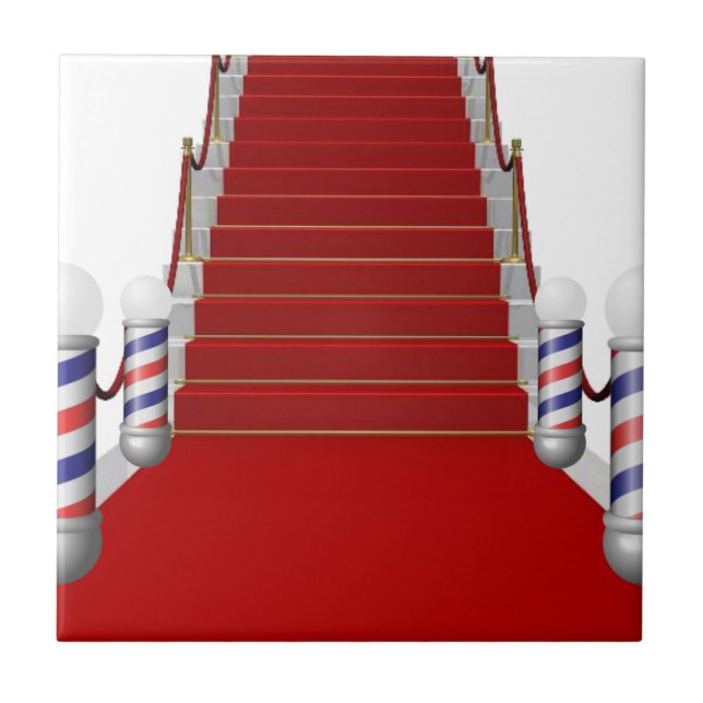 Carreau Barbier en céramique (Devant)