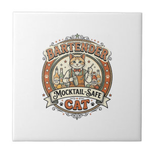 Carreau Barman Mocktail-Safe Cat Barman Mocktail-Saf