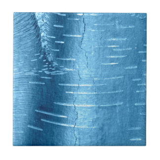 Carreau Barre d'arbre bleu