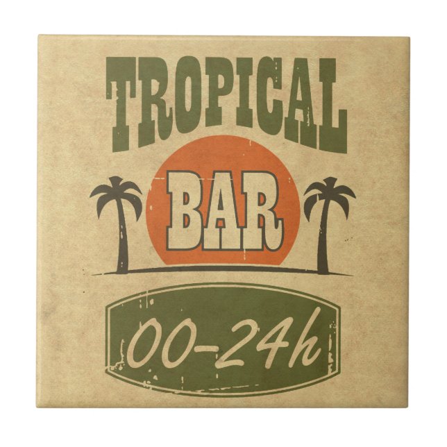 Carreau Barre tropicale (Devant)