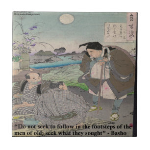 Carreau Basho & Citation Célèbre