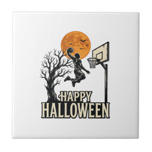 Carreau Basket-ball Halloween Joyeux Halloween Sport Vinta