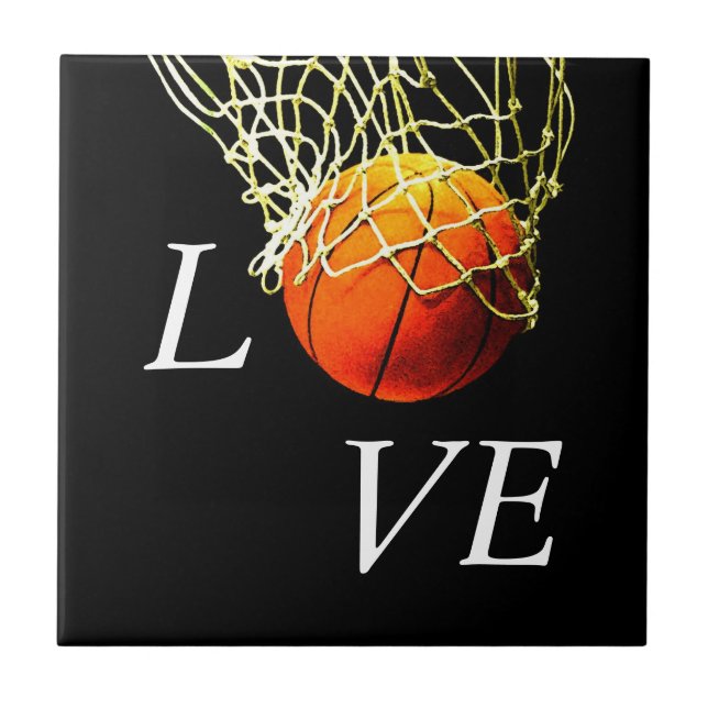 Carreau Basket-ball I Love (Devant)