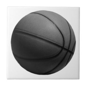 Carreau Basket-ball noir et blanc