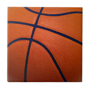 Carreau Basket-ball orange et noir