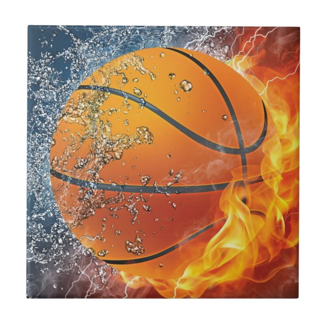 Carreau Basket flamboyant (Devant)