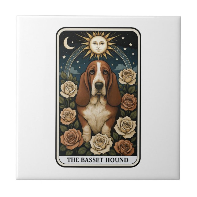 Carreau Basset Hound (Devant)