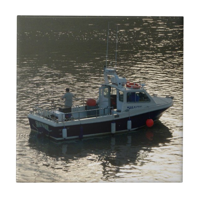 Carreau Bateau de pêche, Baie Cardiff (Devant)