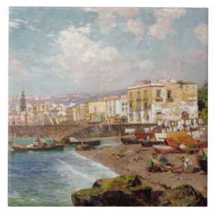 Carreau Bateaux de pêche sur la plage chez Marinella,