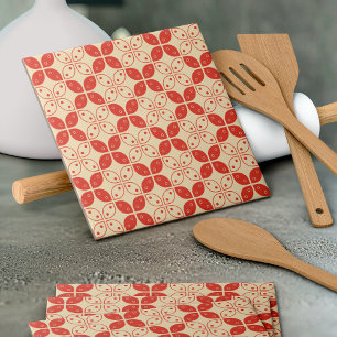 Carreau Batik Kawung, Motif indonésien, javanais, ethnique