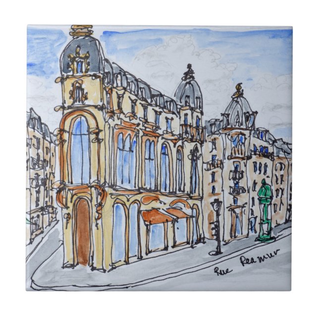 Carreau Bâtiments sur la rue Réaumur, Paris, France (Devant)