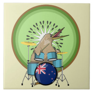 Carreau Batteur Kiwi Bird