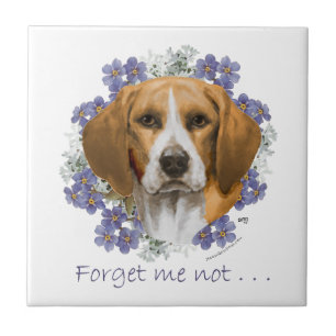 Carreau Beagle keepsake