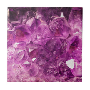 Carreau Beau Améthyste violet