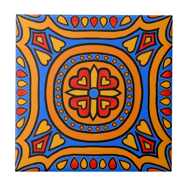 Carreau Beau Carrelage espagnol (Devant)