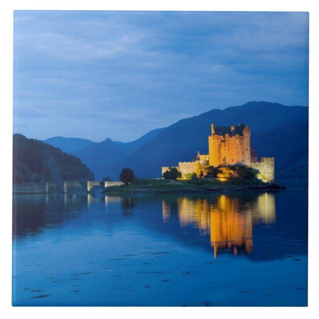 Carreau Beau château d'Eileen Donan à Dornie occidental (Devant)