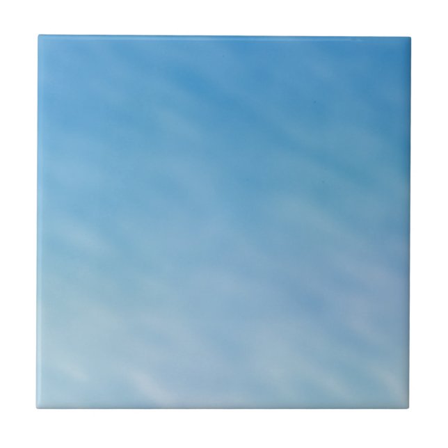 Carreau Beau Ciel Bleu Doux avec Nuages Dreamy (Devant)