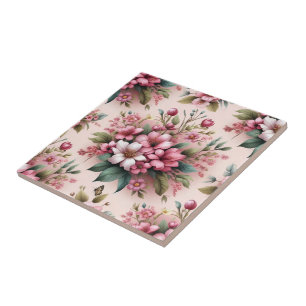 Carreau Beau Motif Flower
