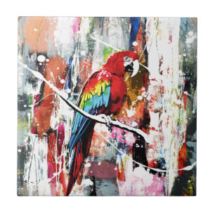 Carreau Beau perroquet