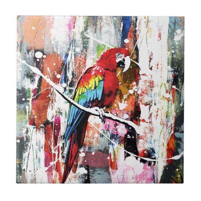 Carreau Beau perroquet (Devant)