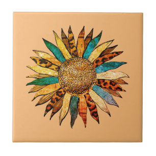 Carreau Beau tournesol