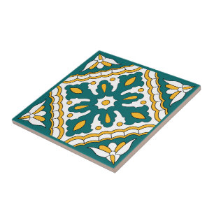 Carreau 💛 💚 Beau tuiles marocaines XL motif