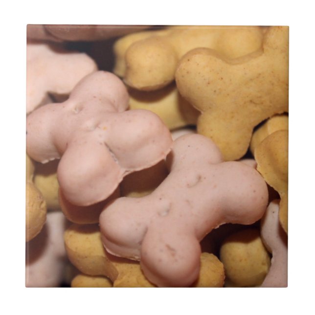 Carreau Beaucoup de Traitements de Chien, Biscuits, Os (Devant)