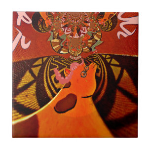 Carreau Beautiful Amazing Giraffe love safari