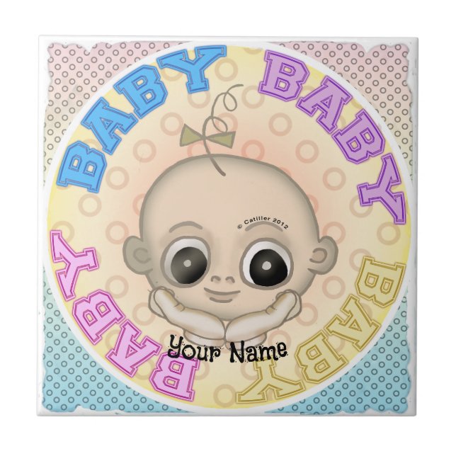 Carreau Bébé Bébé Visage (Devant)
