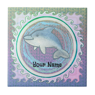 Carreau Bébé dauphin