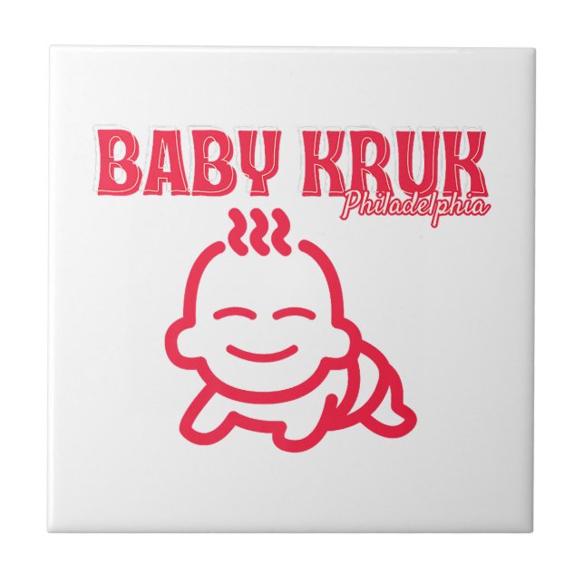 Carreau Bébé drôle Kruk Philadelphia Premium  (Devant)