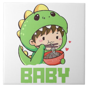 Carreau bébé godzilla