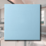 Carreau Bébé Poudre bleu couleur solide | Classic Elegant<br><div class="desc">Bébé Poudre bleu couleur solide | Classique | Élégant | tendance | Style | Cadeau</div>