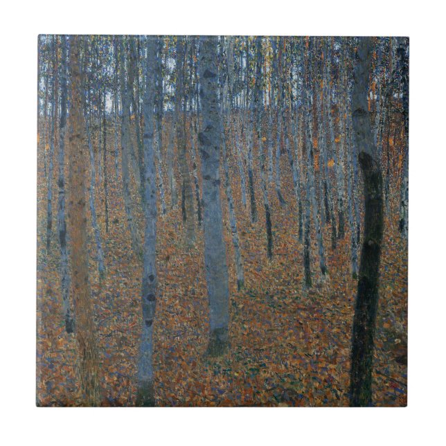 Carreau Beech Grove I by Gustav Klimt (Devant)
