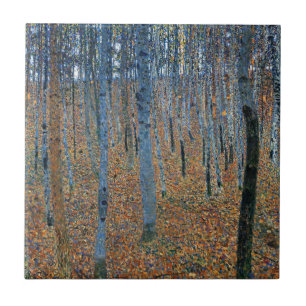 Carreau Beech Grove I de Gustav Klimt - Numériquement amél