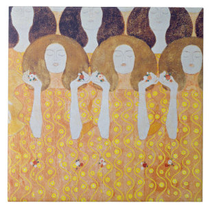 Carreau Beethoven Frieze (détail), Gustav Klimt