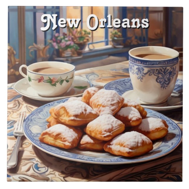 Carreau Beignets New Orleans Baked Sweet Treat Kitchen (Devant)